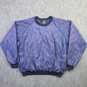 Sunderland Rain Jacket XL Purple Abstract Tech